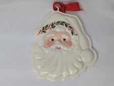 Lenox Santa Claus Face Ornament 6.5 Inch picture