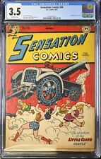 Sensation Comics #64 CGC VG- 3.5 Off White Golden Age Wonder Woman DC Comics picture