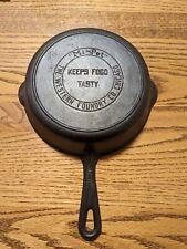 Vintage Mi-Pet Cast Iron Skillet The Western Foundry Co Chicago # 5- NICE  picture