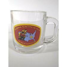 National Scouting Museum Murry Kentucky Boy Scout Coffee Cup Mug Clear Glass picture