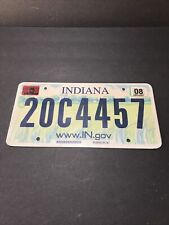2008 Indiana license plate Elkhart County 20C4457 picture