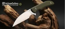 Artisan Cutlery Sea Snake Fixed Blade Knife Green G10 Handle Drop Point 1842B-GN picture