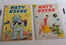 Katy Keene lot #61 And #62 - Forbidden Planet Robot Movie Poster Homage Aliens picture