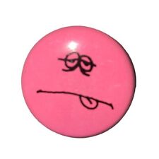 Sick Face Pink Pinbacks Pin Promotional 1.13 Inches Vintage DOES NOT INCLUDE STI picture