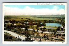 Muskogee OK-Oklahoma, Scene At Honor Heights Park Vintage Souvenir Postcard picture