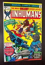 INHUMANS #1 (Marvel Comics 1975) -- Bronze Age Superheroes -- VF- / VF picture