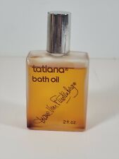 RARE 70s 80s Vintage 2 oz Bath Oil Tatiana Diane Von Furstenberg perfume Al. Ful picture