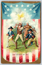 Tucks  Patriotic The Spirit of '76 Postcard picture
