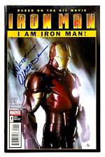 Iron Man I Am Iron Man #1 Signed Vinktor Olazaba Marvel Comics picture