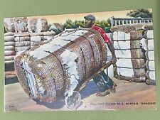 African American Black Cotton Farming Rural Postcards - Lot Of 4 Different picture