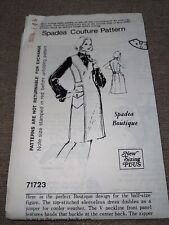 Vintage 70s SPADEA COUTURE BOUTIQUE Sewing Pattern 71110 Dress Jumper Sz 14 1/2 picture