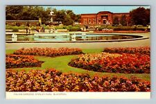 Italian Gardens, Stanley Park, Blackpool, Vintage Postcard picture
