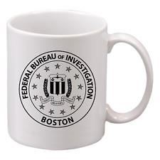 DOJ FBI Field Office White 11 oz Mugs - All Field Offices Available picture
