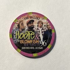 Hard Rock - $5 Casino Chip - *Hootie & The Blowfish - NYE '96* - Las Vegas picture