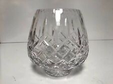 Majestic Regalos Alta Calidad Eurpoia Cut Crystal Footed Rose Bowl Glass picture