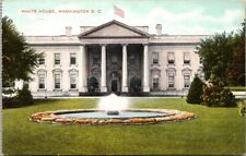 Washington DC White House Undivided Back Unposted Germany Vintage Postcard picture