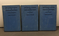 Introduction to Freemasonry I, II, and III Carl H Claudy Complete Set of Three picture