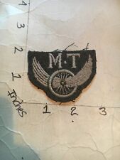 WW1 era British Army Motor Transport felt Patch 5/24/24 picture