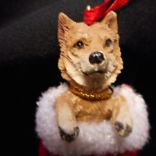 NEW Santa's Little Pals SHIBA INU Ornament from E & S Imports picture