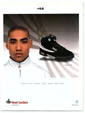 2004 Fila F-13 Basketball Sneaker Print Ad, Foot Locker Plush Style Sport Amore picture