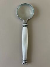 Antique Japanese Decorative Table Magnifying Glass with Stainless Steel picture