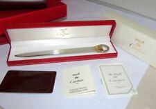 CARTIER PARIS TRINITY LETTER OPENER GIFTABLE WITH BOXES PAPERS & CARD picture