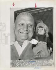 1964 Press Photo Actor Jackie Coogan with 