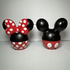 Disneyland Parks Minnie and Mickey (2) Polka Dot Balloon Popcorn Bucket 2019  picture