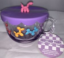 Balloon Dog Glass Mug With Topper picture