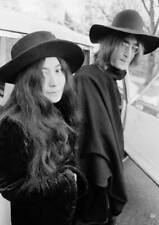 Yoko Ono And John Lennon At Their Home In England 1968 3 Old Photo picture