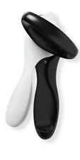 TUPPERWARE CAN OPENER BLACK WHITE MANUAL NO SHARP EDGES DOES NOT TOUCH FOOD NEW picture