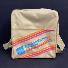 American Express Vacations Bag Promo Shoulder Carry-On Credit Card Retro Vtg 70s picture