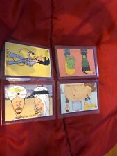 lot of beavis and butthead trading cards picture