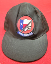 RARE U.S. NAVY FIGHTER SQUADRON VF-201 SNAPBACK TRUCKER BASEBALL CAP HAT picture