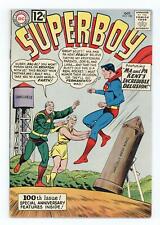 Superboy #100 VG+ 4.5 1962 picture