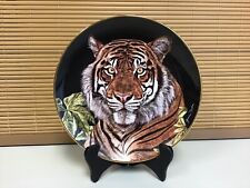 Franklin Mint Royal Doulton Ruler of the Night tiger Bone China plate #HA4191 picture