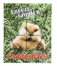 Caddyshack Gopher Metal Sign 12x15 picture