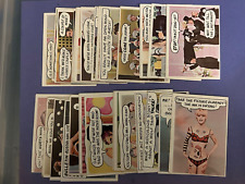 1968 Topps Laugh-In Complete 33 Card SET Goldie Hawn Bikini picture