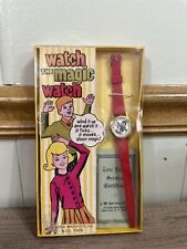 Vintage 1974 Webster Watch Co. Deadstock Pinocchio Watch Swiss Made Magic Watch picture