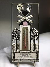 Vintage Advertising Thermometer ~ Forever Line ~ Weathervane ~ Newton Iowa N-87 picture