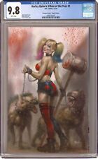 Harley Quinn's Villain of the Year #1 Parrillo Scorpion Virgin CGC 9.8 2020 picture