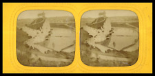 Paris, les Buttes Chaumont, ca.1860, stereo day/night (French Tissue) wine print picture