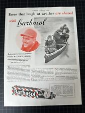 Vintage 1932 Barbasol Shaving Print Ad picture