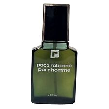 Vintage Paco Rabanne Pour Homme Mens Spray Almost Full 1.7oz READ picture