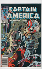 CAPTAIN AMERICA #286 ZECK DEATHLOK Cover Mark Jewelers Variant Marvel Comic 1983 picture