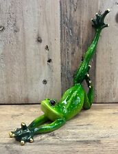 Frog Yoga Resin Figurine 6