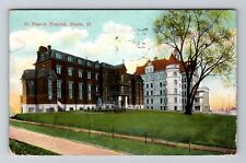Peoria, IL-Illinois, St Francis Hospital Antique c1910 Souvenir Vintage Postcard picture