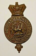 BRITISH MILITARY CAP BADGES, Monmouthshire Regiment (SWB) Victorian, Post 1881 picture