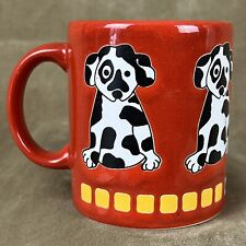 Waechtersbach Gear Dalmation Dog Mug ~Made in Spain~ Black/White Spots Puppy picture
