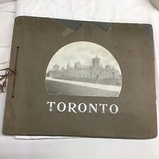 1900's Toronto Canada Antique Souvenir Town City Building View Picture Book picture